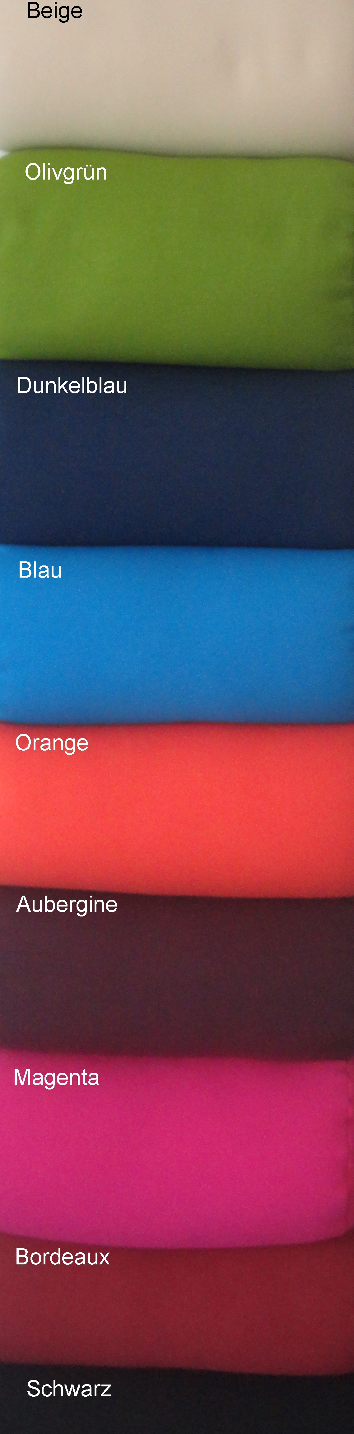 Relax-Kissen Baumwolle XL 60 x 20 cm