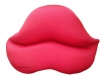 Relax-Kissen Nylon in Lippenform gross